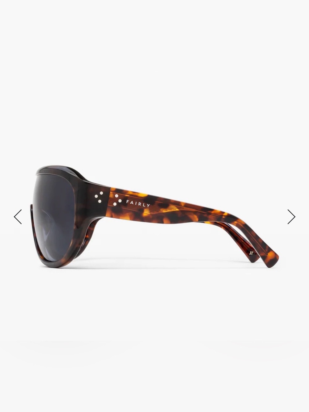 NEW JIMMY FAIRLY THE LUZ SUNGLASSES IN DARK TORTOISE - Picture 3 of 11